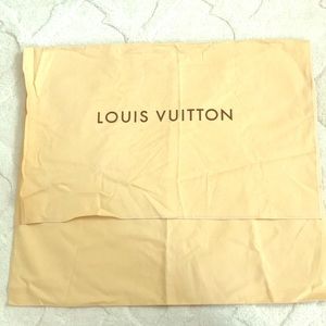 Louis Vuitton dust bag!